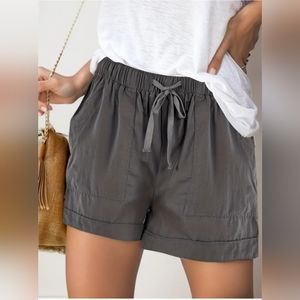 Premium Luxe Drawstring Shorts
